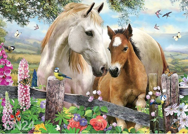 Palapeli 3D Hevoset 150 osaa kuvasuurennos