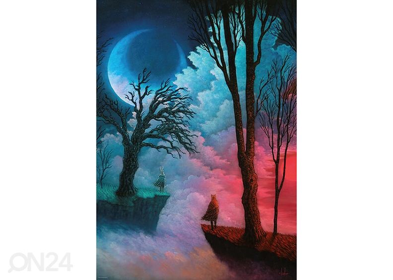 Palapeli Inner Mystic Worlds apart 1000 osaa kuvasuurennos