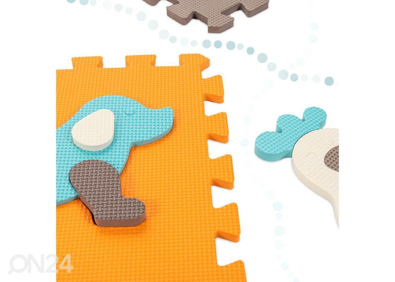 Palapelimatto 25 palaa 114x114 cm kuvasuurennos