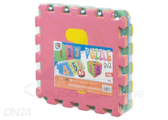 Palapelimatto Numrot 32x32, 6 kpl kuvasuurennos