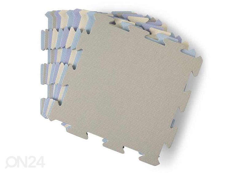 Palapelimatto, sininen kuvasuurennos