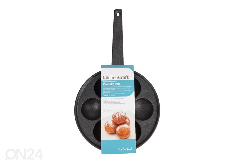 Pannukakkupannu valurautaa KitchenCraft Ø 20,5 cm kuvasuurennos