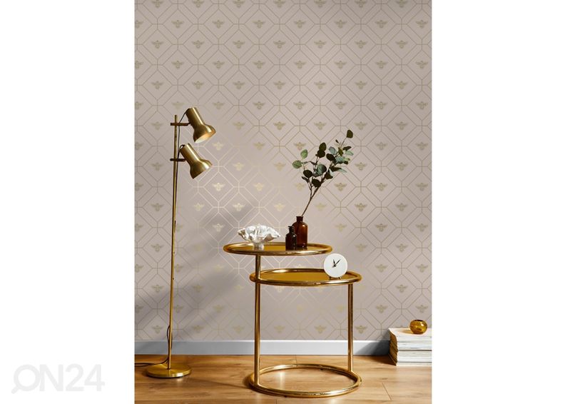 Paperitapetti Honeycomb Bee kuvasuurennos