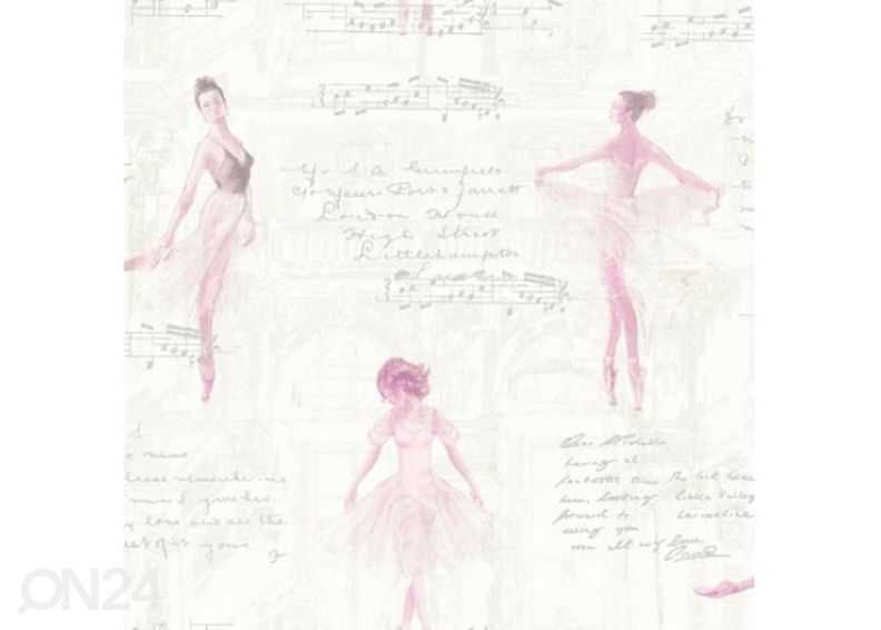 Paperitapetti Pirouette kuvasuurennos