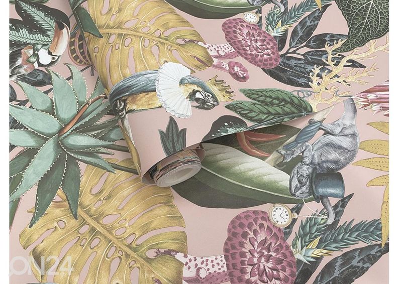 Paperitapetti Wonderland kuvasuurennos