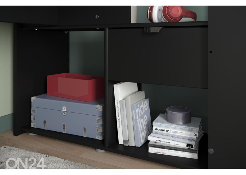 Parvisänky Online 90x200 cm + LED kuvasuurennos