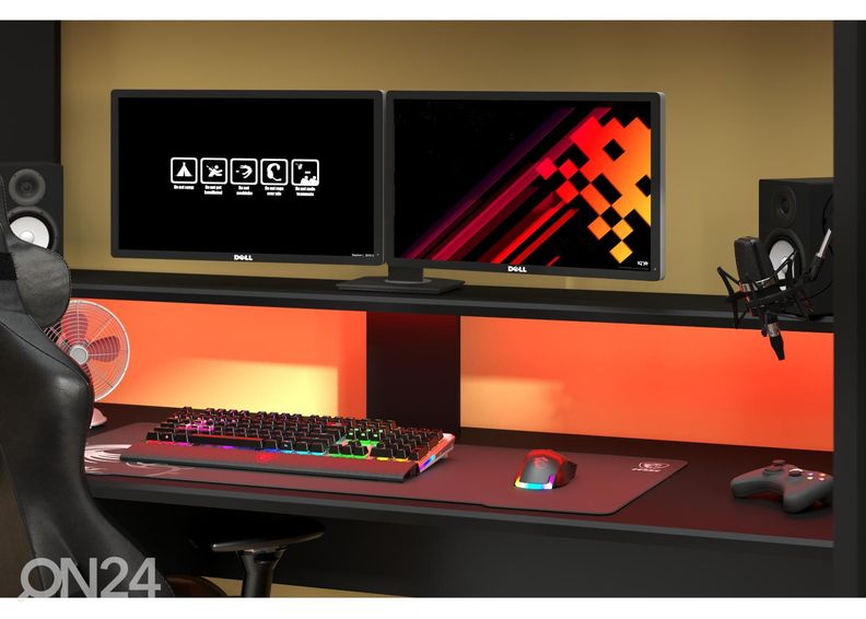 Parvisänky Online 90x200 cm + LED kuvasuurennos