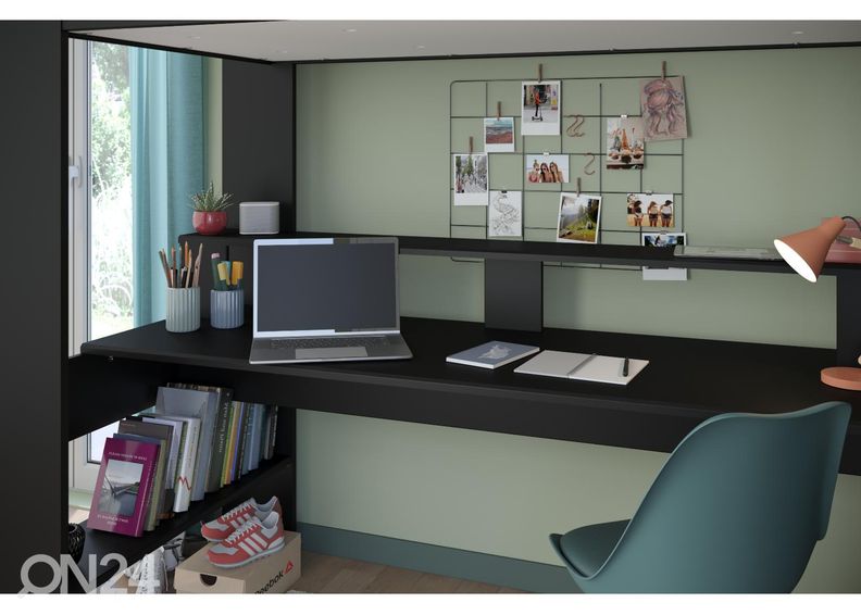 Parvisänky Online 90x200 cm + LED kuvasuurennos