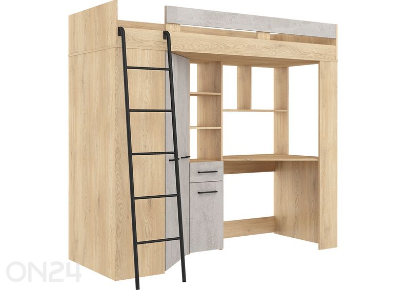 Parvisänky työpöydällä Floor 80x200 cm kuvasuurennos