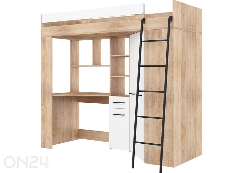 Parvisänky työpöydällä Floor 80x200 cm kuvasuurennos