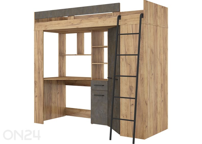 Parvisänky työpöydällä Floor 80x200 cm kuvasuurennos