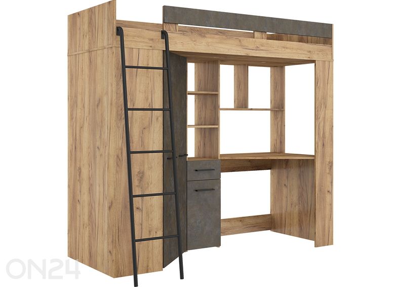 Parvisänky työpöydällä Floor 80x200 cm kuvasuurennos