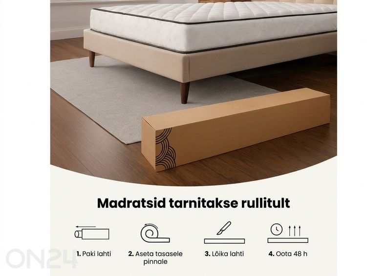 Patja + suojalaita 80x200 cm kuvasuurennos