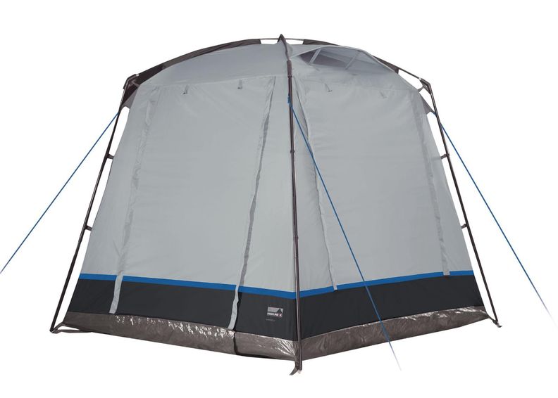 Paviljonki 2x2 vaaleanharmaa / tummanharmaa High Peak kuvasuurennos