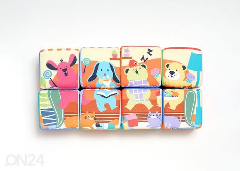 Pehmeät opetuspalikat kuvasuurennos