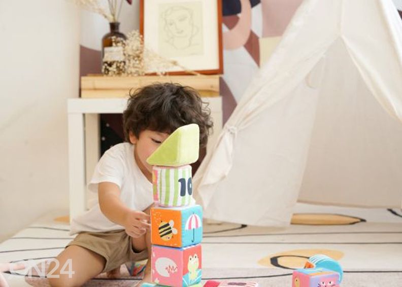 Pehmeät opetuspalikat kuvasuurennos