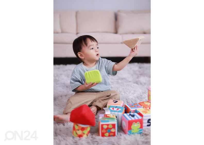 Pehmeät opetuspalikat kuvasuurennos