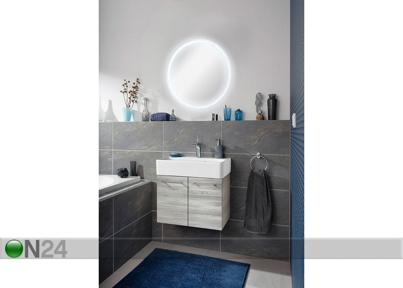 Peili valaistuksella Lima Ø 60 cm kuvasuurennos