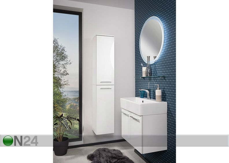 Peili valaistuksella Lima Ø 80 cm kuvasuurennos