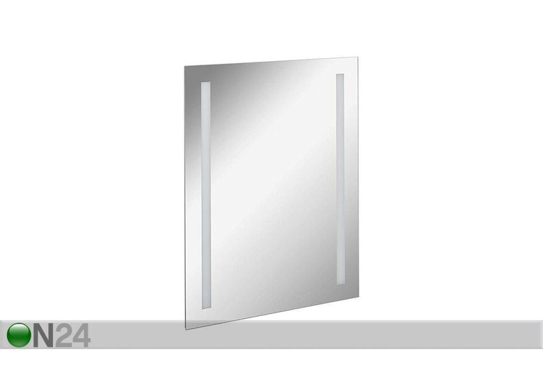 Peili valaistuksella Lima 60x75 cm kuvasuurennos