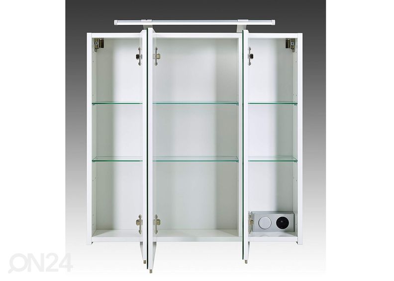Peilikaappi LED-valaisimella Dorina 70 cm kuvasuurennos