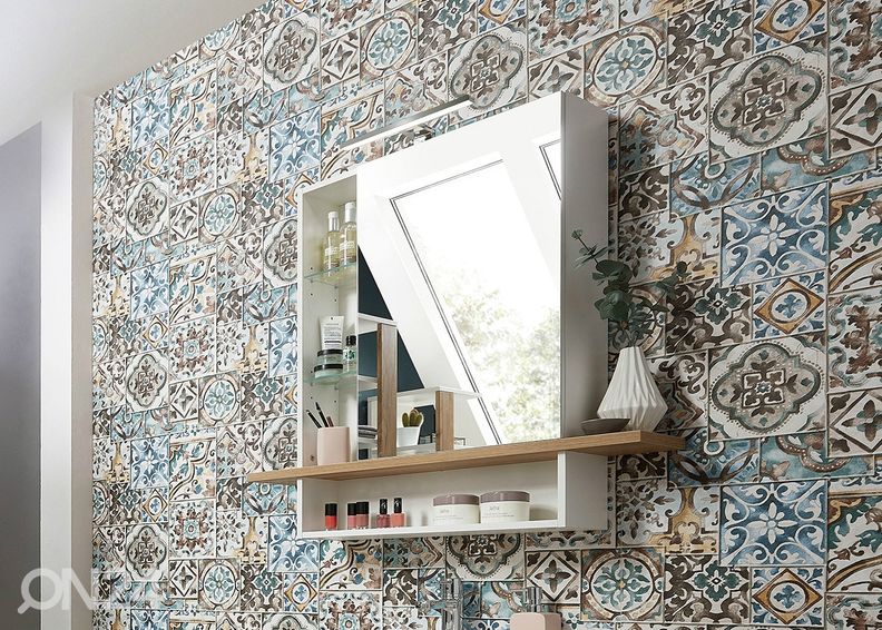 Peilikaappi valaistuksella Novolino kuvasuurennos