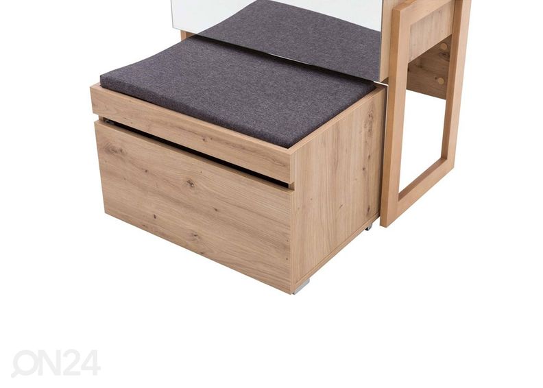 Peiliovinen vaatekaappi kuvasuurennos