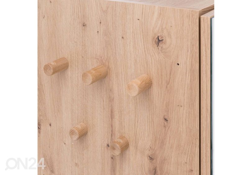 Peiliovinen vaatekaappi kuvasuurennos