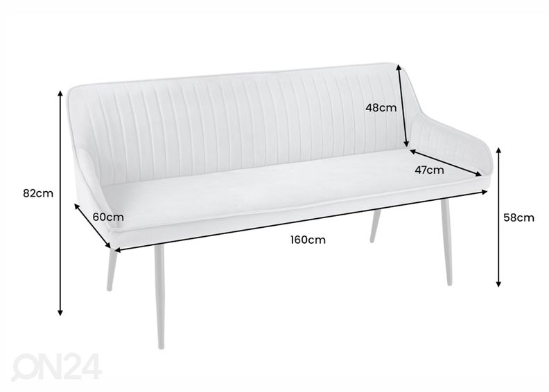Penkki Turin 160 cm kuvasuurennos