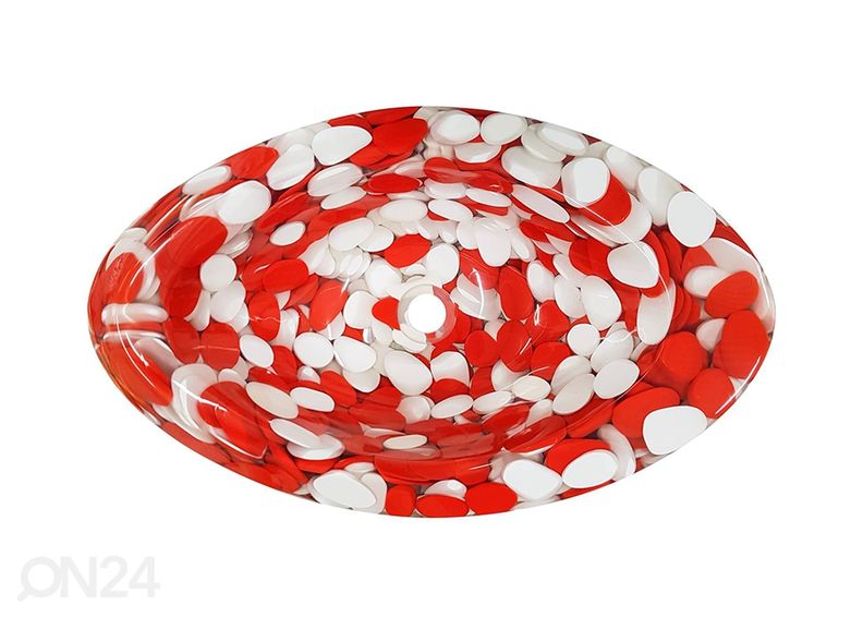 Pesuallas kivillä kuvasuurennos