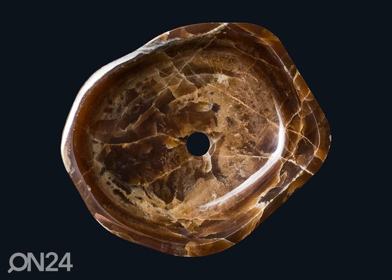 Pesuallas korukivestä kuvasuurennos