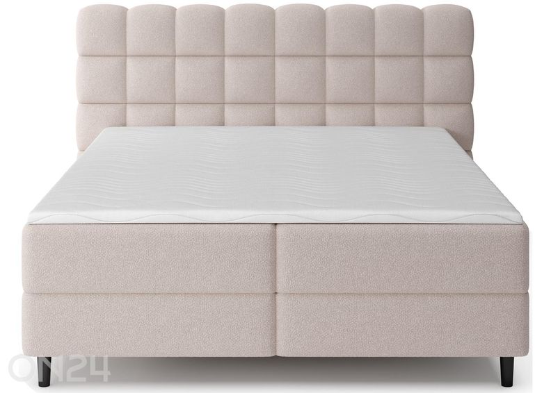 Pesukastilla varustettu kontinenttityyppinen sänky Camma 140x200 cm kuvasuurennos