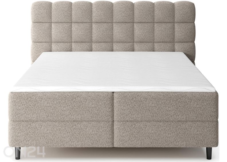 Pesukastilla varustettu kontinenttityyppinen sänky Camma 140x200 cm kuvasuurennos