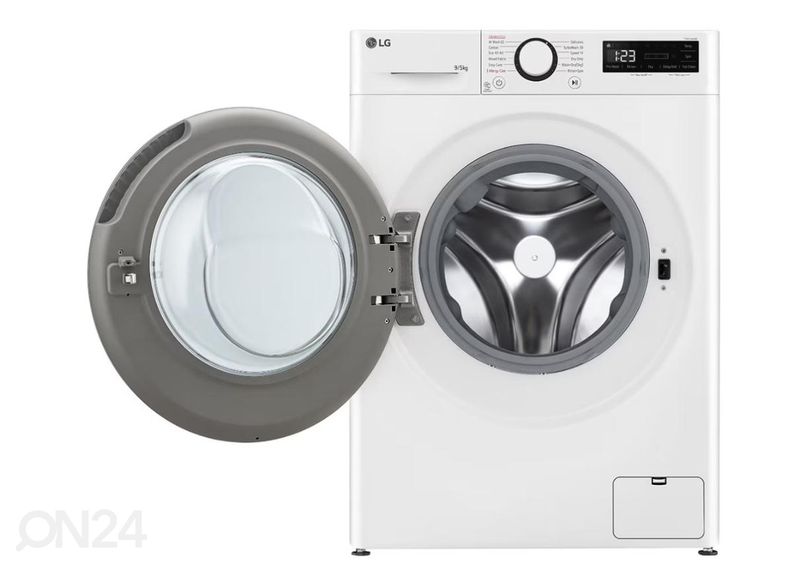 Pesukone kuivausrummulla LG F2DR509S1W kuvasuurennos