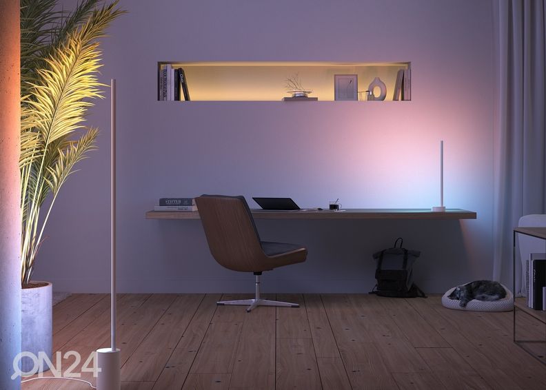 Philips Hue White and Color ambience pöytävalaisin Signe tasaisella värinvaihdolla kuvasuurennos