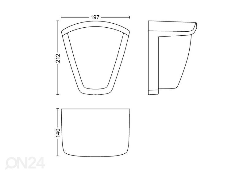 Philips Kiskadee seinävalaisin E27 kuvasuurennos