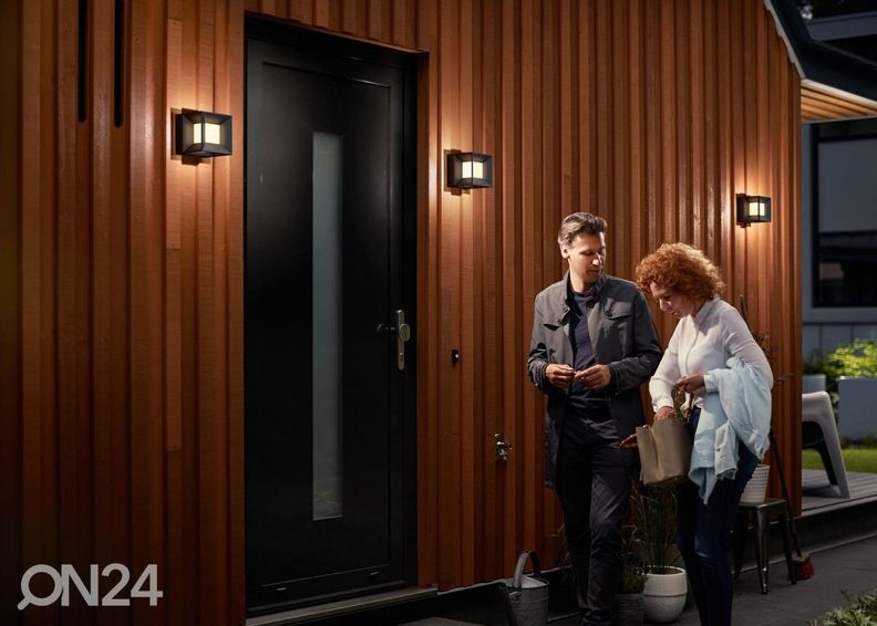 Philips Parterre seinävalaisin 8 W 800lm 2700K kuvasuurennos