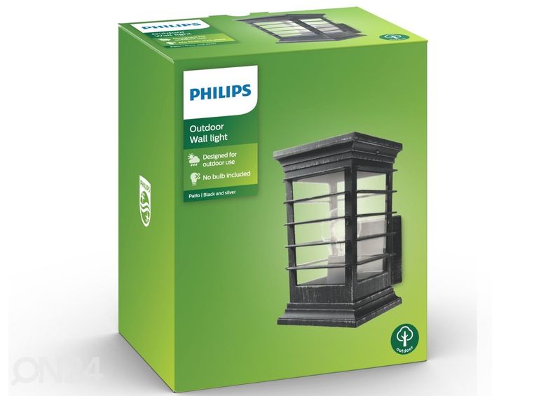 Philips Patio seinävalaisin 1xE27 kuvasuurennos