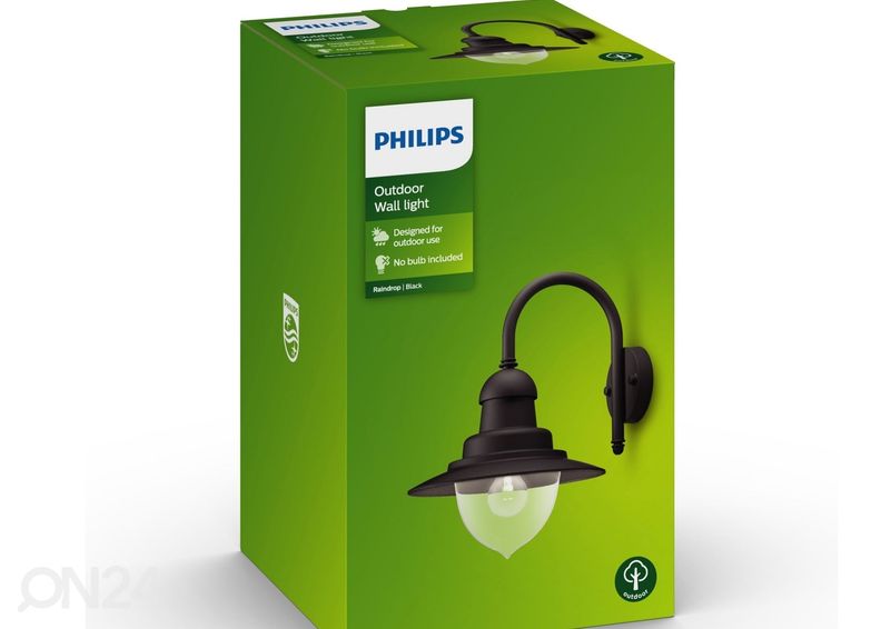 Philips Raindrop seinävalaisin 1xE27 kuvasuurennos