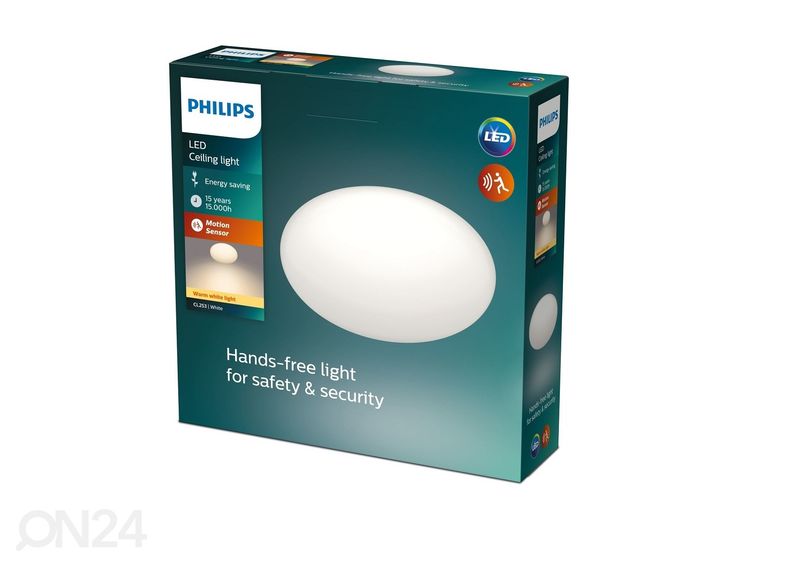 Philips Shan valaisin liiketunnistimella 12 W 2700K kuvasuurennos