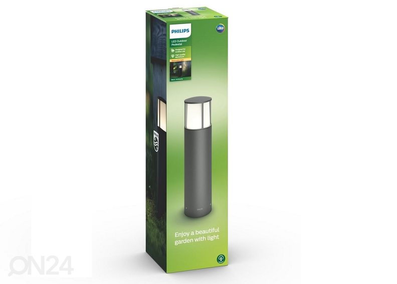 Philips Stock pylväsvalaisin 1x6 W 600lm 2700K kuvasuurennos