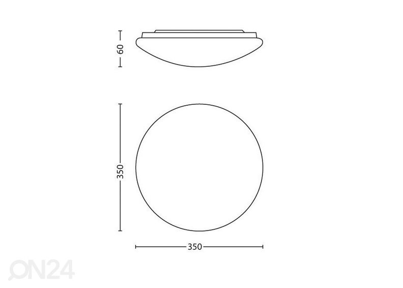 Philips Twirly kattovalaisin 17 W kuvasuurennos