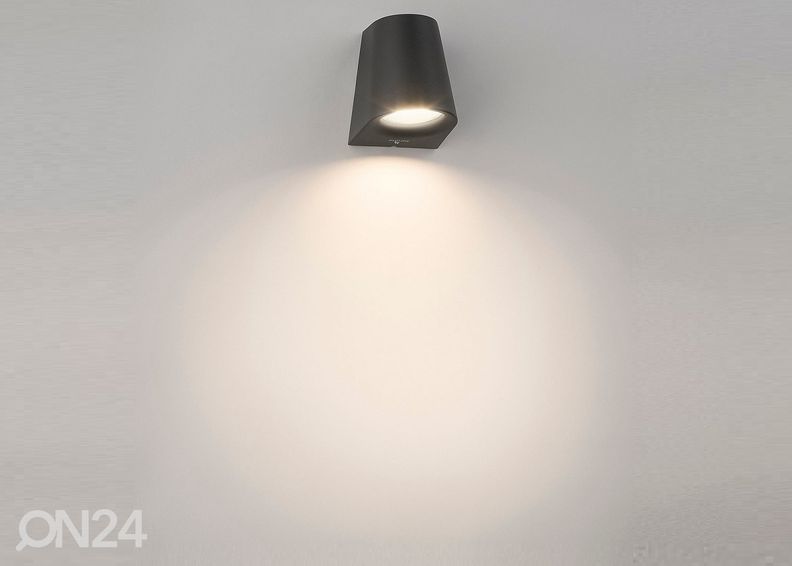 Philips Virga seinävalaisin 3 W 2700K musta kuvasuurennos