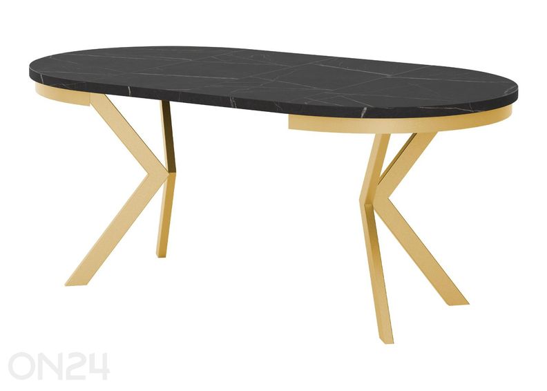 Pidennettävä ruokapöytä Edder 90x90/166 cm kuvasuurennos