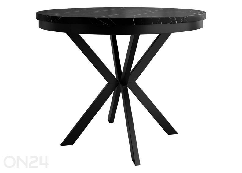 Pidennettävä ruokapöytä Edder 90x90/166 cm kuvasuurennos
