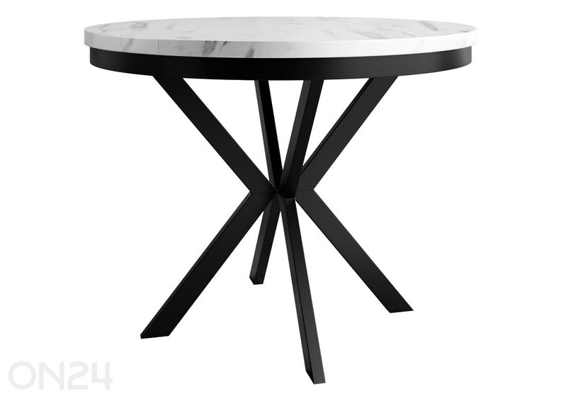 Pidennettävä ruokapöytä Edder 90x90/166 cm kuvasuurennos