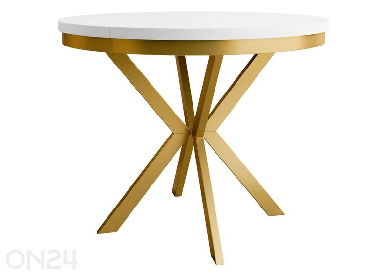 Pidennettävä ruokapöytä Edder 90x90/166 cm kuvasuurennos