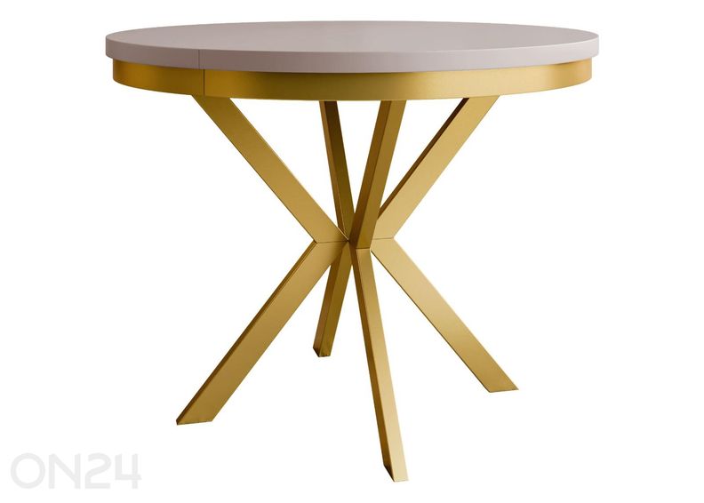 Pidennettävä ruokapöytä Edder 90x90/166 cm kuvasuurennos
