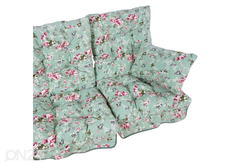 Pihakeinun istuinpehmusteet 108x56x10 cm, 3 kpl kuvasuurennos