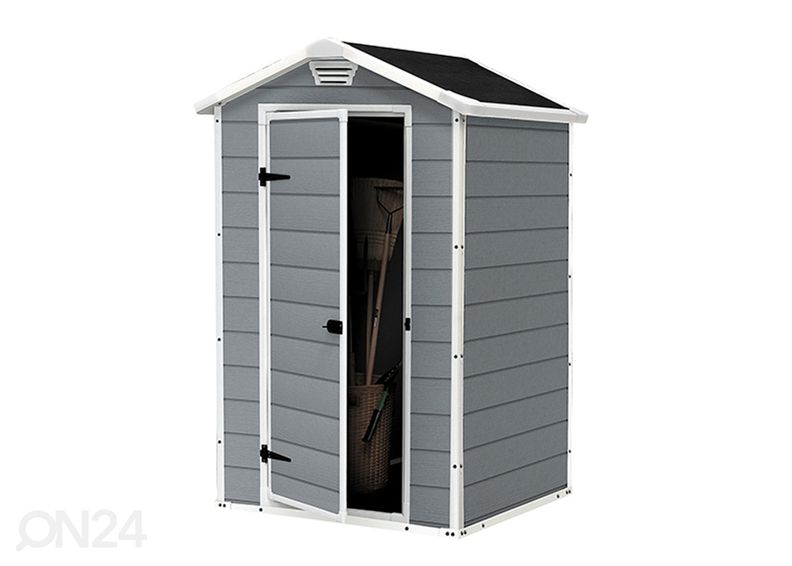 Pihavarasto Keter Manor 0,98 m², 128x94x196 cm kuvasuurennos